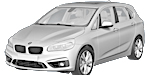 BMW F45 U012B Fault Code